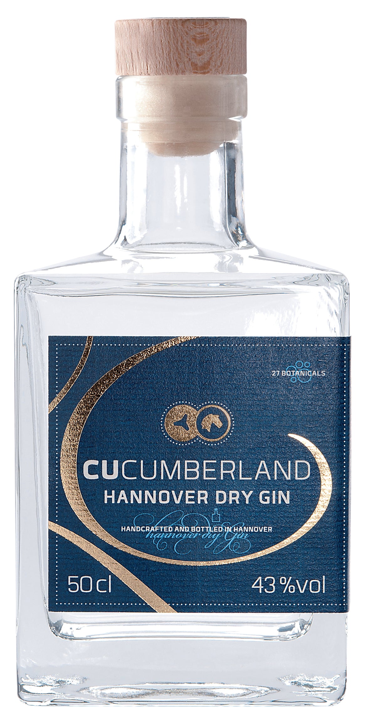 Hannover Dry Gin, 50cl, 43 % vol.